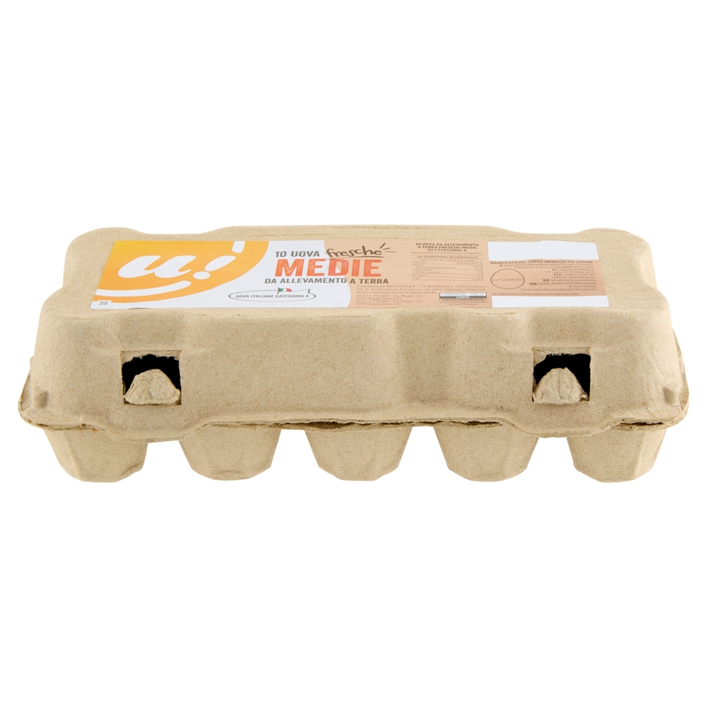 10 Uova Fresche Medie U!